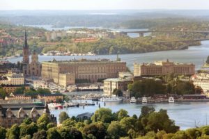 Le palais royal de Stockholm