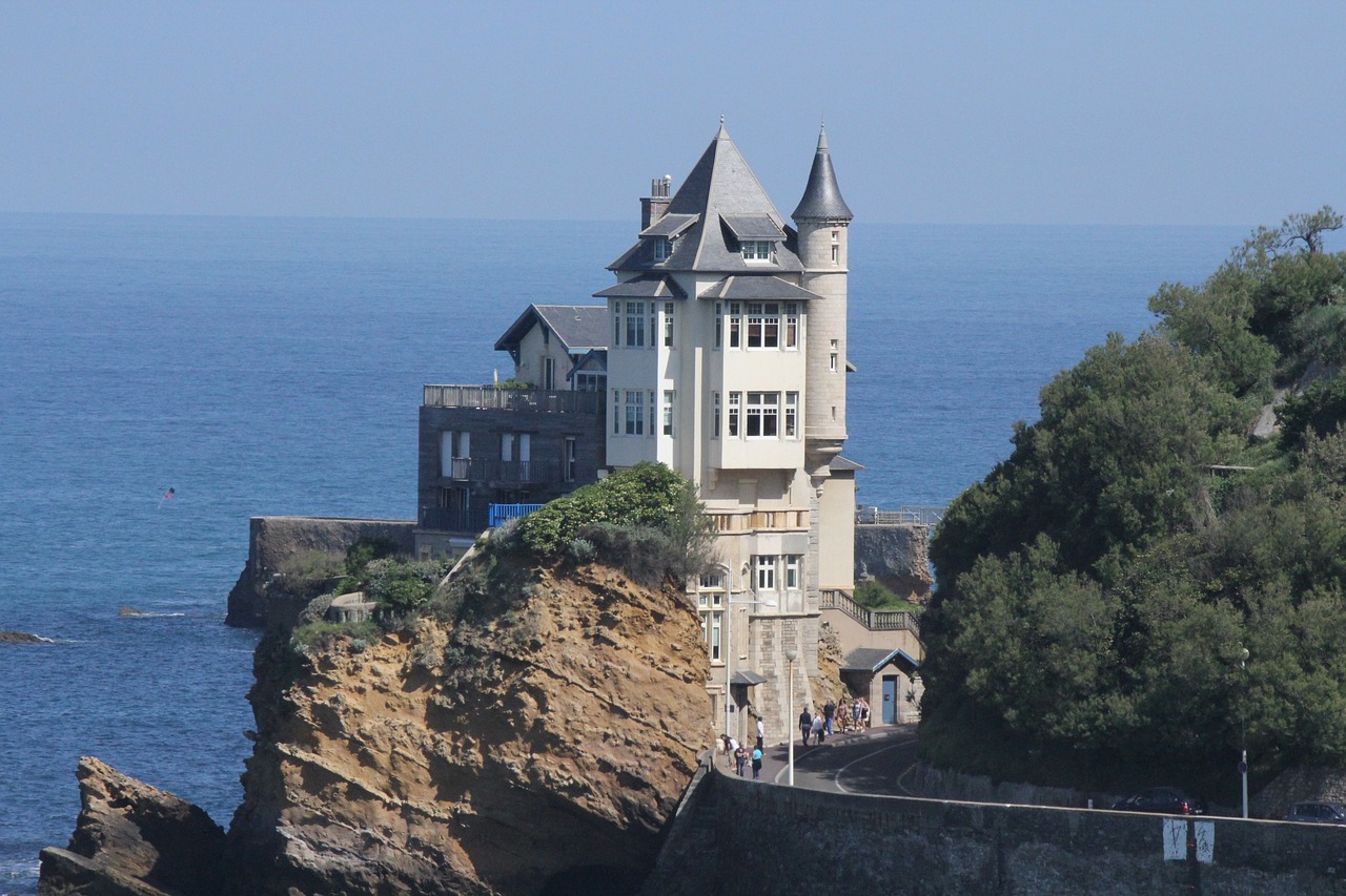 Vue de Biarritz