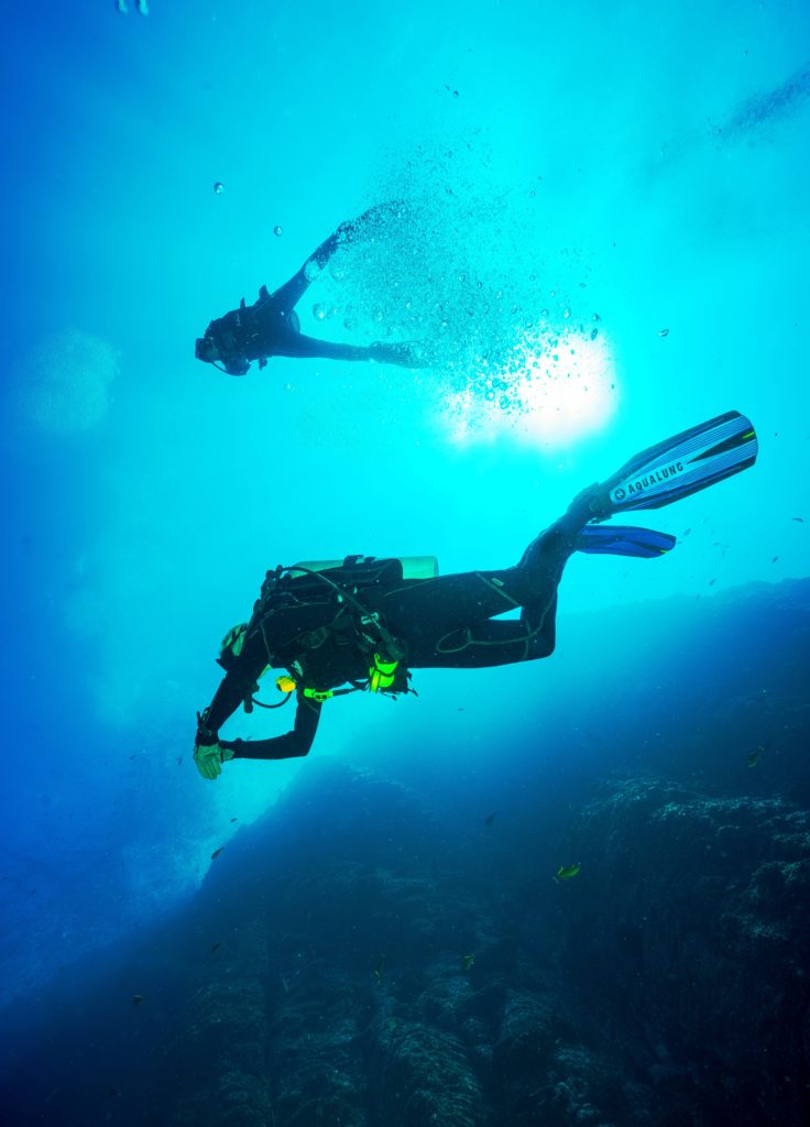 Plongée sous marine en Corse