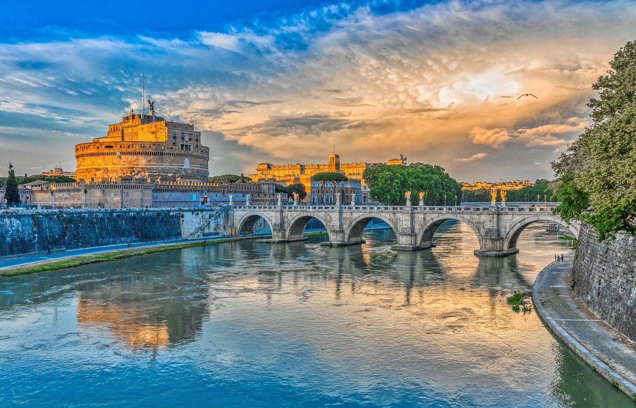 ROme le pont des anges