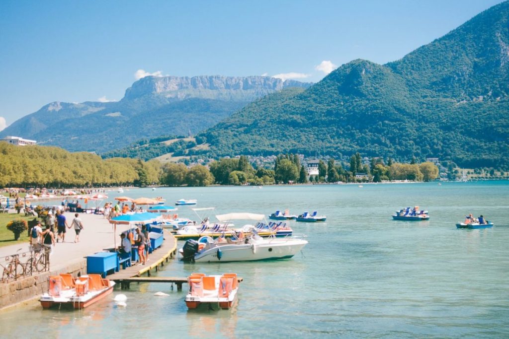 Le lac d'Annecy